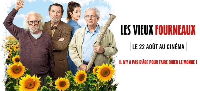 C'est comment une journée de tournage des Vieux Fourneaux ?