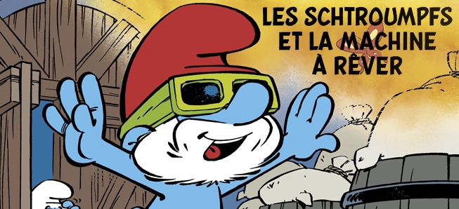 Les schtroumpfs ont découvert la machine à rêver !