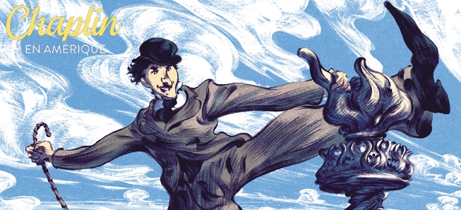 Le jeune Chaplin part à la conquête de l'Amérique...
