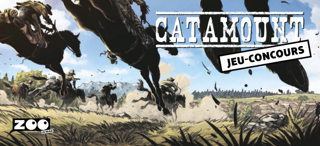 Jouez et tentez de gagner l'un des 10 albums de Catamount T.04 !