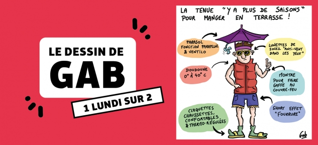 Le dernier dessin de Gab !