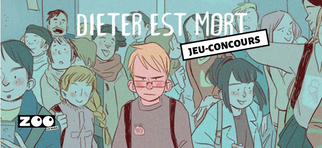 Gagnez l'album Dieter est mort, la dernière BD des éditions Shockdom !