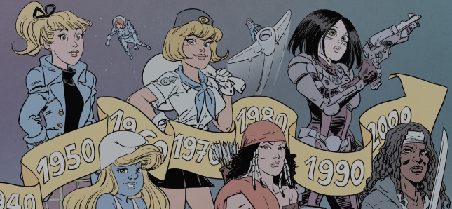La chronologie des héroïnes de la BD