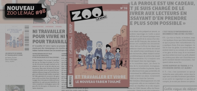 La version numéro du dernier numéro de ZOO Le Mag, enfin disponible !