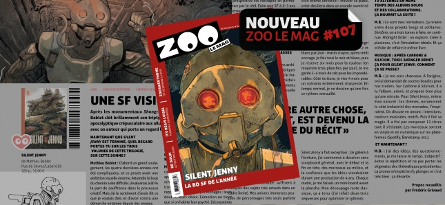 ZOO le mag 107 arrive sous le sapin : un concentré de BD pour finir l’année en beauté !