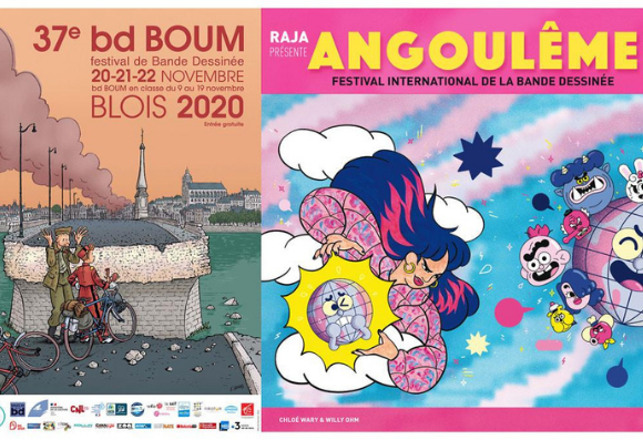 Le Festival BD Boom et Le Festival International d'Angoulême se sont réinventer pour célébrer cette année de la BD