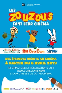 Les Zouzous font leur cinéma !