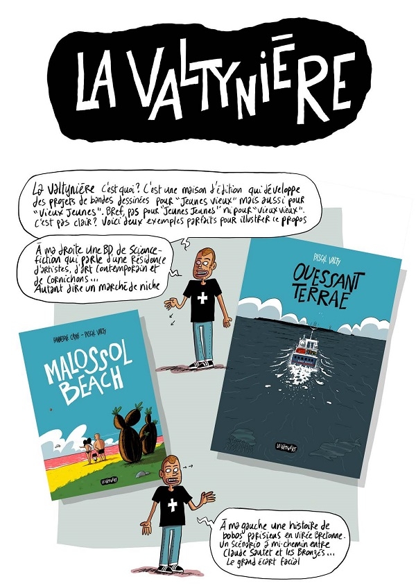 LANCEMENT de LA VALTYNIERE, une nouvelle maison d'édition de Bandes Dessinées