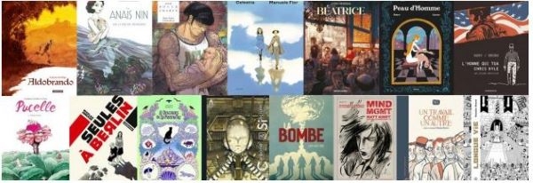Les quinze albums sélectionnés pour le Grand Prix de la Critique ACBD 2021