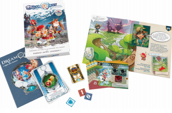 DreamQuest: Un livre-jeu en duo coopératif enfant-parent