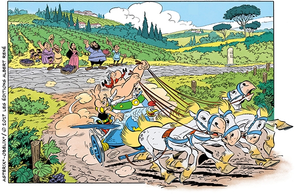 Extrait du tome 37 d'Astérix