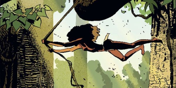 une jeune femme noire « Alter ego » de Tarzan