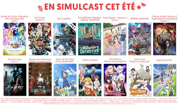 Liste des séries de Wakanim