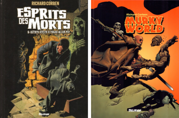 les éditions Delirium qui ont récemment sorti son excellent volume Murky World et Esprits de Morts