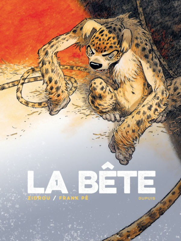 Marsupilami dans la lignée de la série animée par Batem