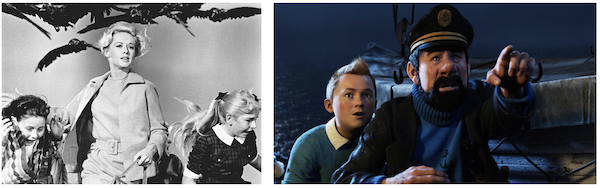 Les Oiseaux et Les Aventures de Tintin