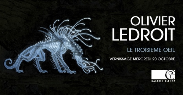 Des illustrations de La ville lumière sont exposées à la Galerie Glénat