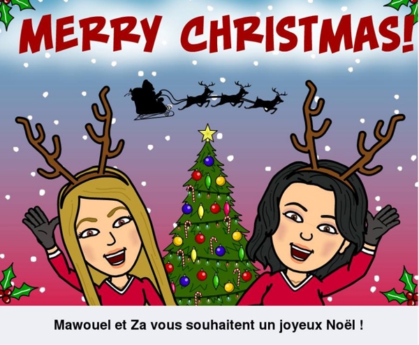 Bitstrips c'est aussi des cartes virtuelles personalisées