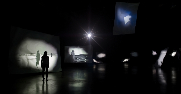Marc-Antoine Mathieu, S.E.N.S., installation, LiFE Saint-Nazaire, 2015