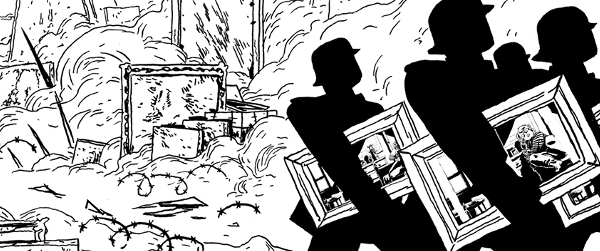 L’Art caché de la Seconde Guerre révélé en BD