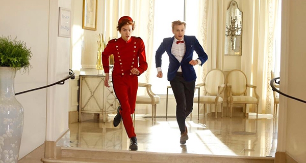 Première image de tournage Les Aventures de Spirou et Fantasio