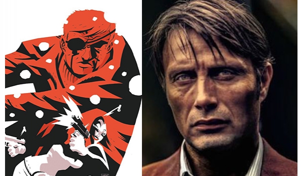 Couverture du premier tome de Polar et Mads Mikkelsen dans Hannibal