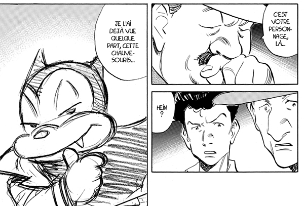 Extrait de la page 4 du volume 1 de Billy Bat Extrait de la page 4 du volume 1 de Billy Bat