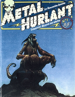 Métal Hurlan, première revue de science-fiction