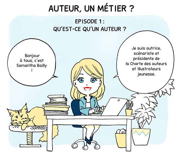 Lire la BD Auteur, un métier ? 