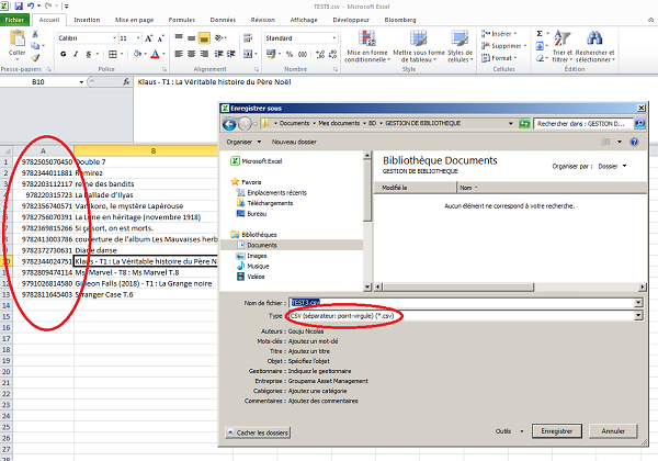 Transformer un fichier excel en csv Transformer un fichier excel en csv