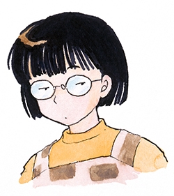 Autoportrait de Rumiko Takahashi