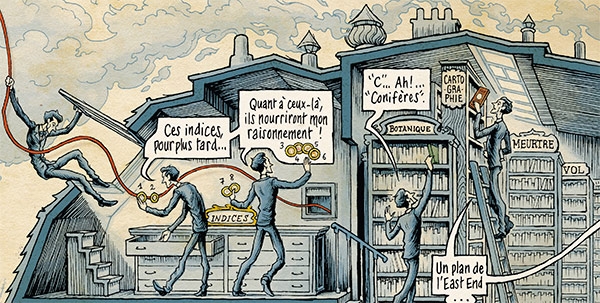 Dans la tête de Sherlock Holmes - L'affaire du ticket scandaleux, BD et tomes sur ZOO