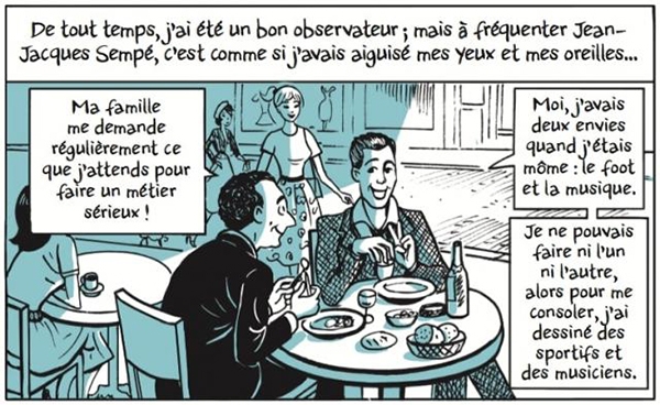 Extrait du roman des Goscinny T.1