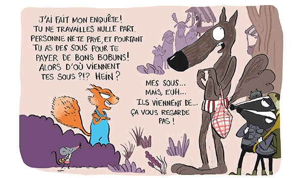 Le Loup en slip - Le Loup en slip n'en fiche pas une, BD et tomes sur ZOO