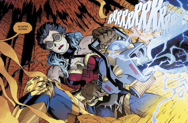 Wonder Woman, l'un des personnages clés du premier tome de Death Metal