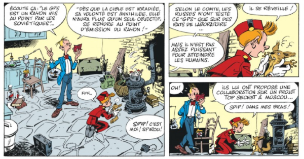 Spirou va devoir sauver le monde de la contamination communiste