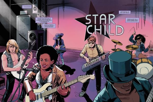 Theresa monte son groupe: Starchild