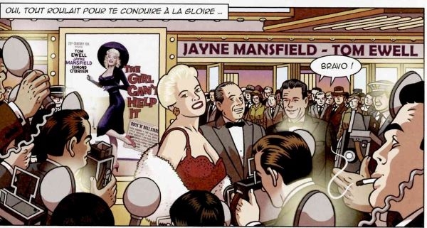 Jayne Mansfield s'élève au rang de sex-symbol planétaire