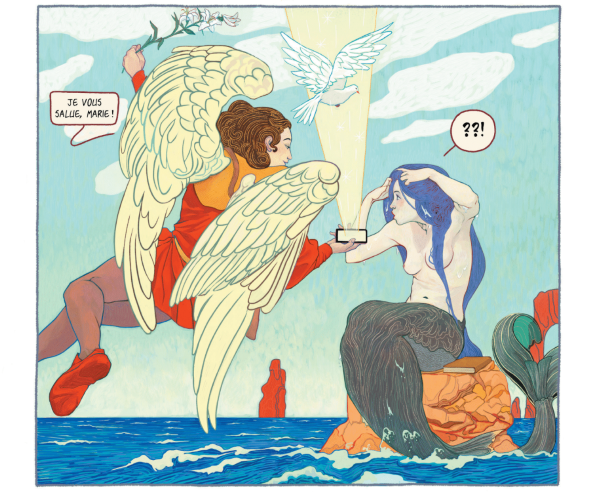L'ange Gabriel confond Marie avec d'autres femmes...