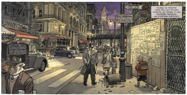 Blacksad plonge le lecteur dans un univers de film noir