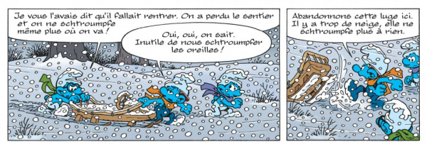 Les Schtroumpfs t.39 les Schtroumpfs et la Tempête blanche