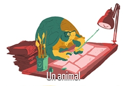 Paul Bona en 5 dessins : l'animal 