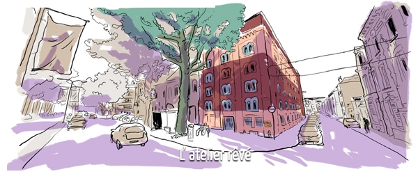 Paul Bona en 5 dessins : l'atelier Paul Bona en 5 dessins : l'atelier