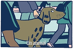 Elizabeth Holleville en 5 dessins : l'animal