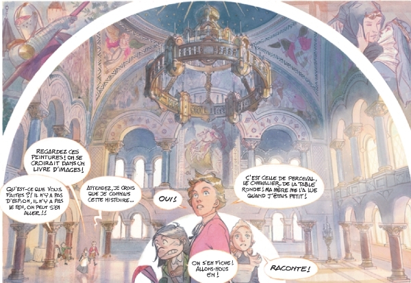 Extrait T.1 : Une salle du Neuschwanstein