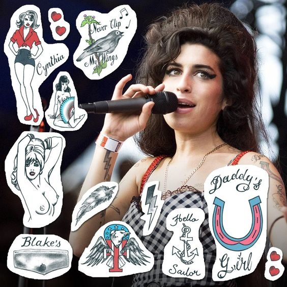 Les tatouages d'Amy Winehouse