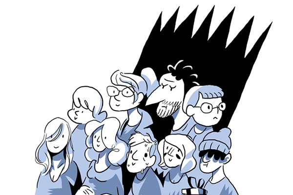 Aurélien Fernandez en 3 dessins : le blogueur favo La toile a permis à Aurélien Fernandez de découvrir plein d’auteurs dont Leslie Plée et Mlle Karensac !