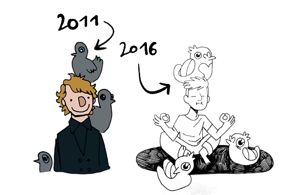 Aurélien Fernandez en 3 dessins : l’évolution du d En l’espace de cinq ans, le trait d’Aurélien Fernandez a bien évolué !