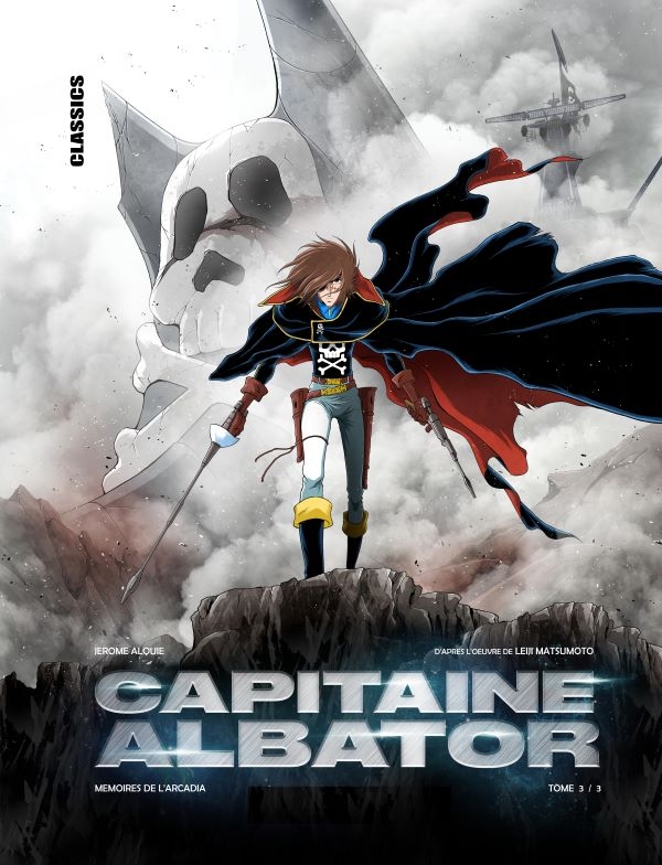 Capitaine Albator: Mémoires de l’Arcadia, dont le troisième et dernier tome est paru ce vendredi 6 novembre.