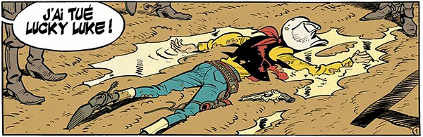 Extrait de L'Homme qui tua Lucky Luke